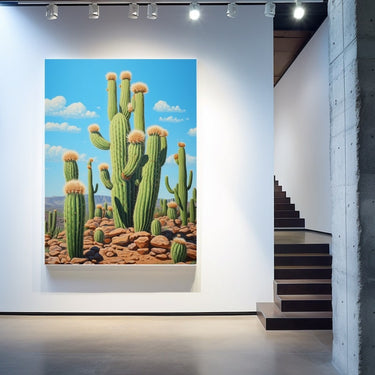 Painting of Saguaro Cactus